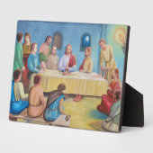 The Last Supper: Jesus and the Disciples Fotoplatte (Seite)