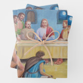 The Last Supper: Jesus and the Disciples Geschenkpapier Set (Beispiel)