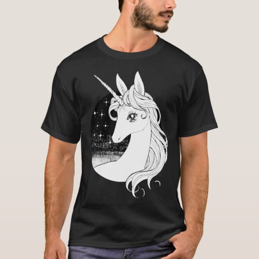 The Last Unicorn funny girl T-Shirt (Vorderseite)