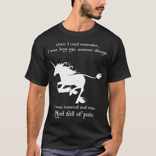 The Last Unicorn  Running retro T-Shirt (Vorderseite)
