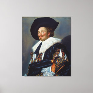The Laughing Cavalier von Frans Hals (1624) Leinwanddruck