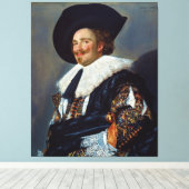 The Laughing Cavalier von Frans Hals (1624) Leinwanddruck (Insitu (Holzboden))