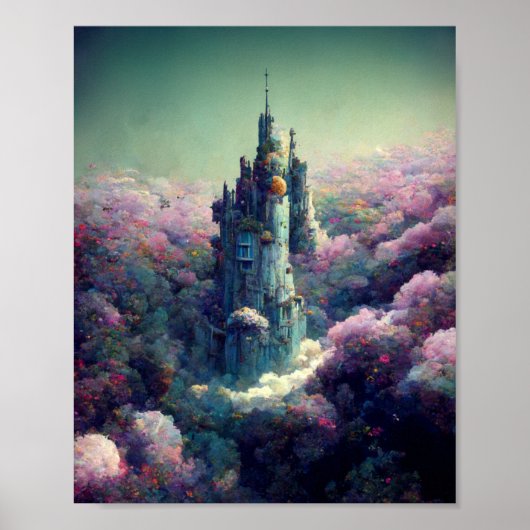 The Lavender Castle Fantasy Poster (Vorne)