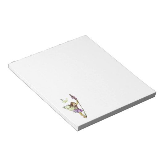 "The Lavender Fairy" Notepad Notizblock (angewinkelt)