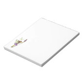 "The Lavender Fairy" Notepad Notizblock (Rotiert)