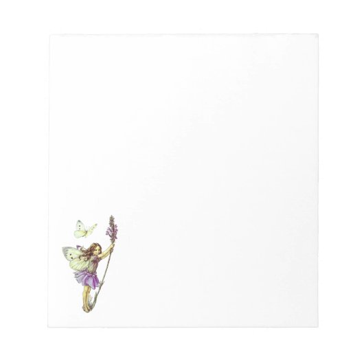 "The Lavender Fairy" Notepad Notizblock (Vorderseite)