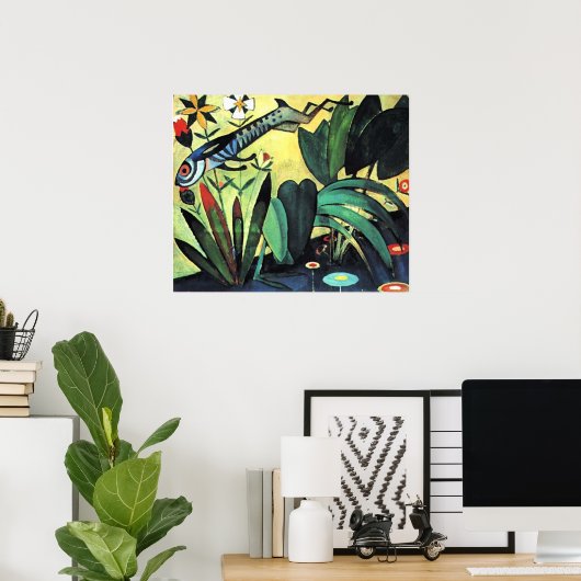 The Leap of the Rabbit Poster (Heimbüro)