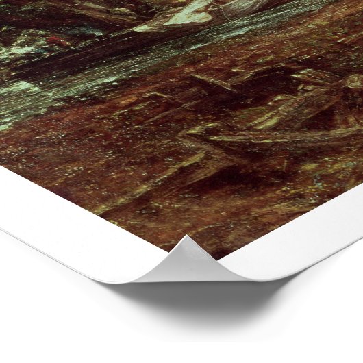 The Leaping Horse, c.1825 (Öl auf Leinwand) Poster (Ecke)