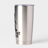 The Leave No Trace Champion Funny Bigfoot Thermobecher (Links)