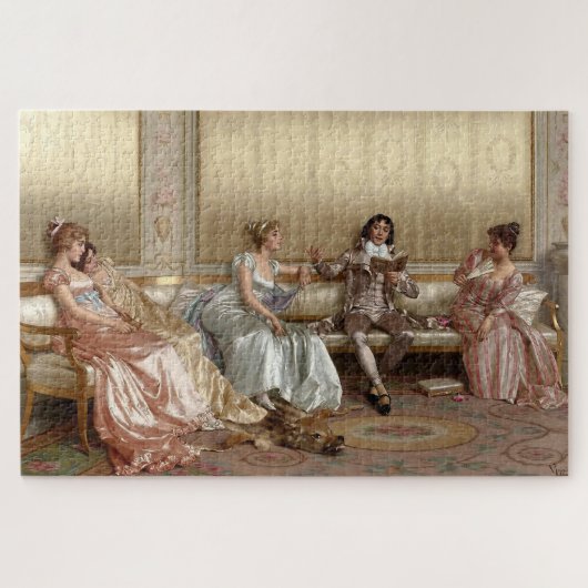 The Lecture by Vittorio Reggianini Puzzle (Horizontal)