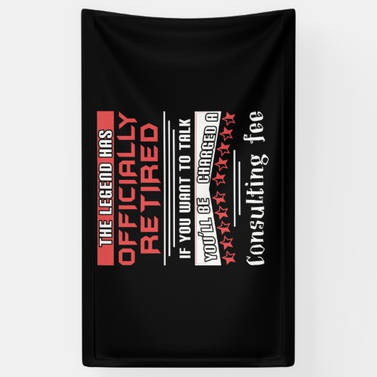 The Legend Has Banner (Vertikal)