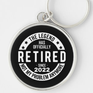 The Legend Has Officially Retired, Retired 2022 Schlüsselanhänger