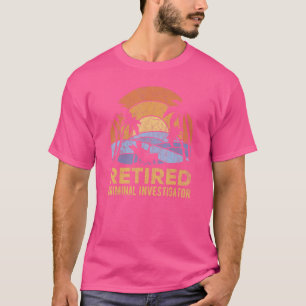 The Legend Has Retired Crime Scene Technician T-Shirt