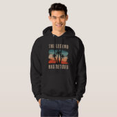 The legend has retired, Retiree Hoodie (Vorne ganz)