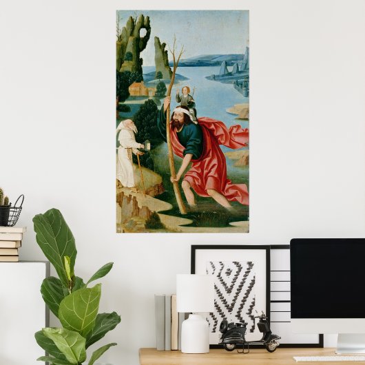 The Legend of St. Christopher Poster (Heimbüro)