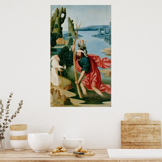 The Legend of St. Christopher Poster (Küche)