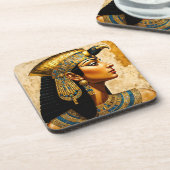 "The Legendary Cleopatra VII" Getränkeuntersetzer (Linke Seite)