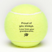 The Legendary Grad - Custom Gift for Grandson Tennisbälle (Rückseite)