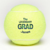The Legendary Grad - Custom Gift for Grandson Tennisbälle (Vorderseite)