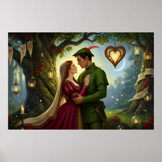 The Legendary Romance of Sherwood Forest Poster (Vorne)
