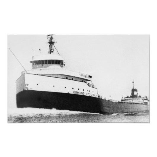 The Legendary S.S. Edmund Fitzgerald Fotodruck (Vorne)