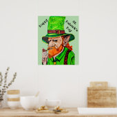 THE LEPRECHAUN OF THE WOODLANDS  POSTER (Küche)