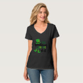 The Leprechauns Made Me Do It St Patricks Day Sham T-Shirt (Vorderseite Vollansicht)