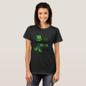 The Leprechauns Made Me Do It St Patricks Day Sham T-Shirt (Vorne ganz)