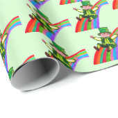 THE LEPRECHAUN'S RAINBOW  GESCHENKPAPIER (Rolleneckpunkt)