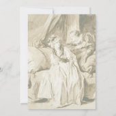 The Letter (Spanish Conversation) von Fragonard (Rückseite)