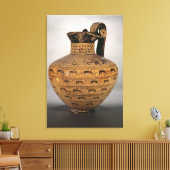 The 'Levy Oinochoe, an East Orientalisation v Leinwanddruck (Insitu (Wohnzimmer))