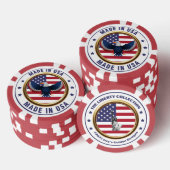 The Liberty Collection Poker Chip – Made in USA (Stapel)