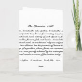 The Librarian - 1566 Karte (Rückseite)