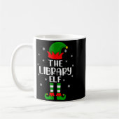 The Library Elf Christmas Party Matching Family Xm Kaffeetasse (Links)