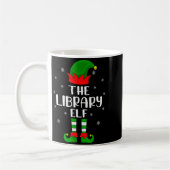 The Library Elf Christmas Party Matching Family Xm Kaffeetasse (Links)