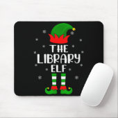 The Library Elf Christmas Party Matching Family Xm Mousepad (Mit Mouse)