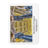 The Library of Congress, Washington DC Magnet (Vertikal)