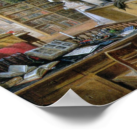 The Library Poster (Ecke)