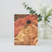 The Lieblings Poet Lawrence Alma-Tadema 1888 Postkarte (Stehend Vorderseite)