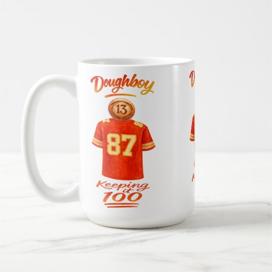 The Life of a Doughboy Keeping It 100 Kaffeetasse (Links)