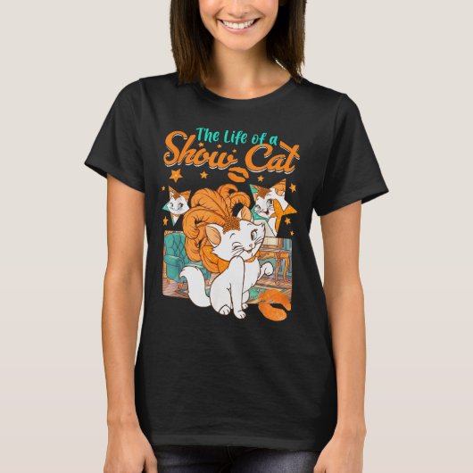 The Life Of A Show Cat Girl For Men Women  T-Shirt (Vorderseite)