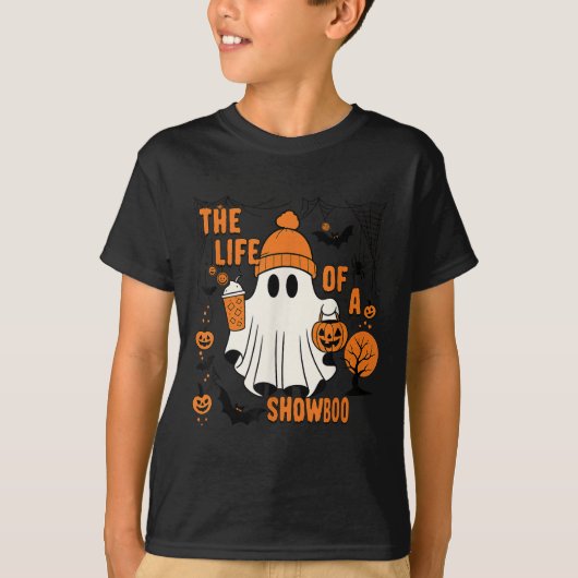 The Life Of A Showboo Halloween Costume Bow Boo Gi T-Shirt (Vorderseite)