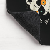 The Life Of A Silly Cat Funny Trendy Meme Show Gir Mousepad (Ecke)