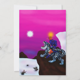 The Light of Hope Christmas Fantasy Malerei Art Einladung