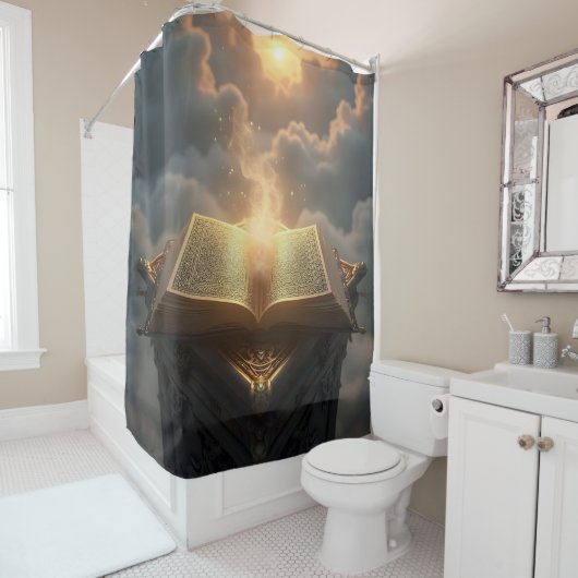 The Light Of Knowledge -  Duschvorhang (Beispiel)