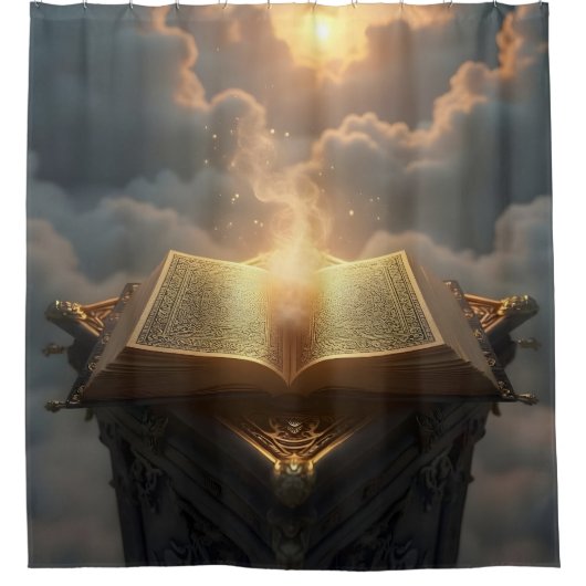 The Light Of Knowledge - Duschvorhang (Vorderseite)