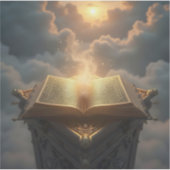 The Light Of Knowledge - Square Vinyl  Aufkleber (Vorderseite)