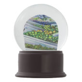 The Lighter Side of Lavender Street, Singapur Schneekugel (Rückseite)