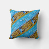 The Lighthouse on the Beach Painting by Alfred Fox Kissen (Rückseite)