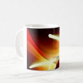 The Lights - Modernes Abstraktes Sci-Fi Kaffeetasse (Vorderseite Links)